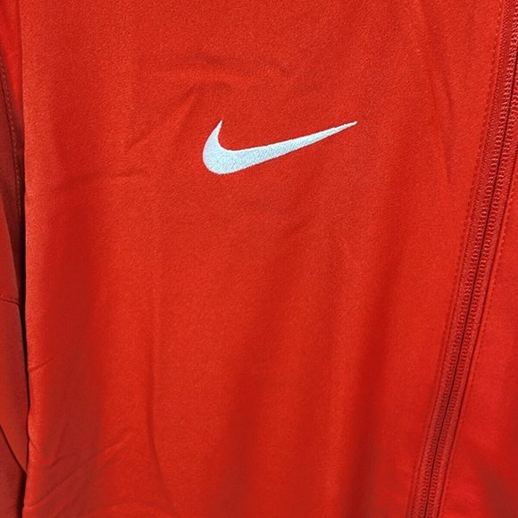 Nike Dri-Fit Dry Full-Zip Red Jacket 897025-657 Men’s Size Medium NWT - Picture 2 of 12